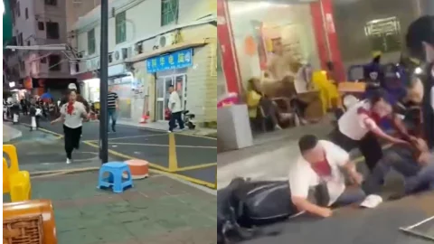 深圳横岗杀人事件原视频